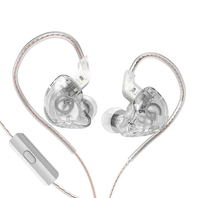 ZENX G1 wired headset in ear monitor music DJ Bass cellphones game earbuds earphone with microphone HiFi sound system headphone