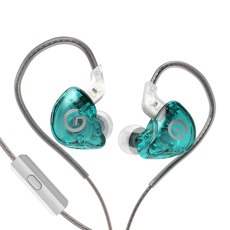 ZENX G1 wired headset in ear monitor music DJ Bass cellphones game earbuds earphone with microphone HiFi sound system headphone